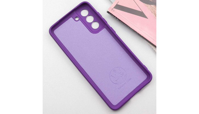 Чехол Silicone Cover Lakshmi Full Camera (AA) для Samsung Galaxy S24 FE Фиолетовый / Purple - фото