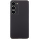 Чохол Silicone Cover Lakshmi Full Camera (AA) для Samsung Galaxy S24 FE Чорний / Black - фото