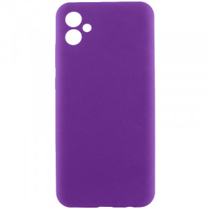 Чохол Silicone Cover Lakshmi Full Camera (AA) для Samsung Galaxy A06 Фіолетовий / Purple