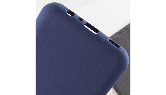 Чехол Silicone Cover Lakshmi Full Camera (AA) для Samsung Galaxy A06 Синий / Midnight blue - фото