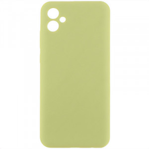 Чохол Silicone Cover Lakshmi Full Camera (AA) для Samsung Galaxy A06 Жовтий / Mellow Yellow