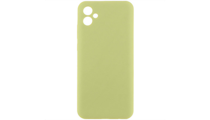 Чехол Silicone Cover Lakshmi Full Camera (AA) для Samsung Galaxy A06 Желтый / Mellow Yellow - фото