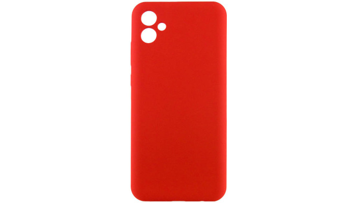 Чехол Silicone Cover Lakshmi Full Camera (AA) для Samsung Galaxy A06 Красный / Red - фото