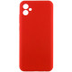 Чехол Silicone Cover Lakshmi Full Camera (AA) для Samsung Galaxy A06 Красный / Red - фото