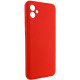 Чохол Silicone Cover Lakshmi Full Camera (AA) для Samsung Galaxy A06 Червоний / Red - фото