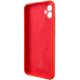 Чехол Silicone Cover Lakshmi Full Camera (AA) для Samsung Galaxy A06 Красный / Red - фото