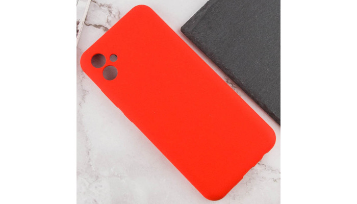 Чехол Silicone Cover Lakshmi Full Camera (AA) для Samsung Galaxy A06 Красный / Red - фото