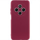 Чохол Silicone Cover Lakshmi Full Camera (AA) для Xiaomi Redmi 14C / Poco C75 Бордовий / Marsala - фото