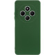 Чехол Silicone Cover Lakshmi Full Camera (AA) для Xiaomi Redmi 14C / Poco C75 Зеленый / Dark green - фото