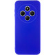 Чохол Silicone Cover Lakshmi Full Camera (AA) для Xiaomi Redmi 14C Синій / Iris - фото