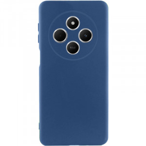 Чехол Silicone Cover Lakshmi Full Camera (AA) для Xiaomi Redmi 14C Синий / Navy Blue