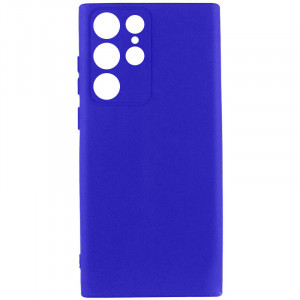 Чехол Silicone Cover Lakshmi Full Camera (AA) для Samsung Galaxy S25 Ultra Синий / Iris