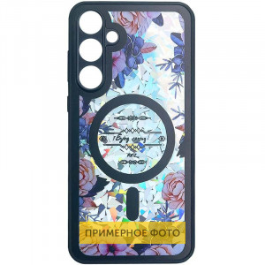 TPU+PC чехол Secret Flower для Samsung Galaxy S24 Black