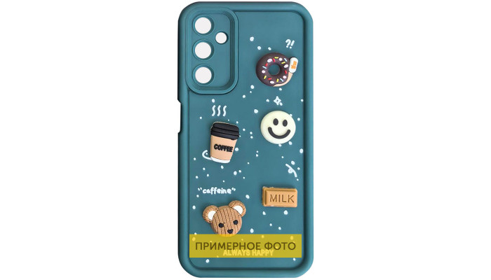 Чехол TPU Toys Case для Xiaomi Redmi 12C / Poco C55 Pine Green / Always Happy - фото