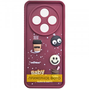 Чехол TPU Toys Case для Xiaomi Redmi 12 Red / Always Happy