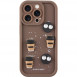 Чехол TPU Toys Case для Apple iPhone 15 Pro (6.1") Brown / Always Happy