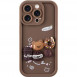 Чехол TPU Toys Case для Apple iPhone 15 Pro Max (6.7") Brown / Sweet