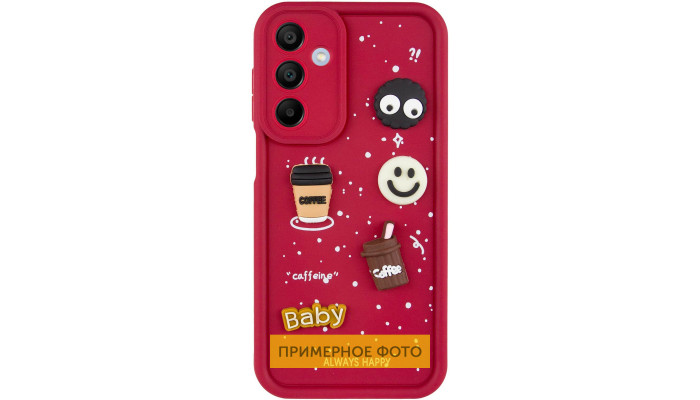 Чехол TPU Toys Case для Samsung Galaxy A15 4G/5G Red / Always Happy - фото