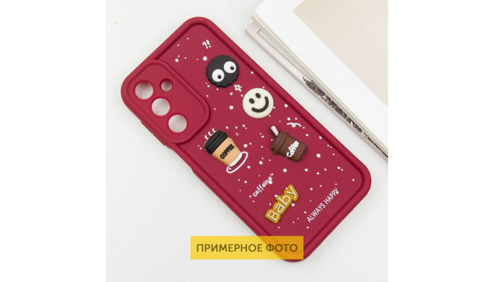 Чехол TPU Toys Case для Samsung Galaxy A15 4G/5G Red / Always Happy - фото