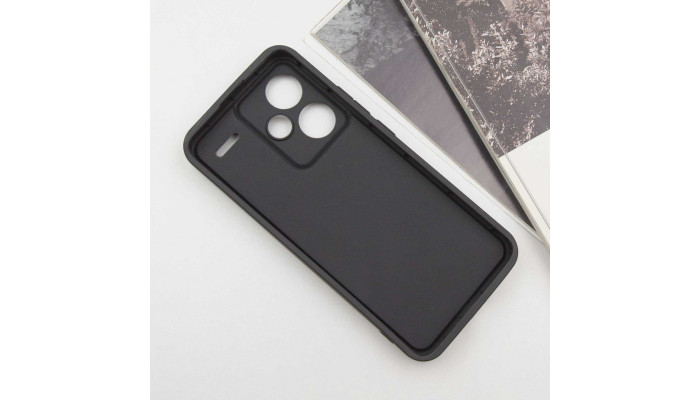 Чехол TPU Toys Case для Xiaomi Redmi Note 13 Pro+ Black / Always Happy - фото