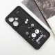 Чехол TPU Toys Case для Xiaomi Redmi Note 13 Pro+ Black / Melody - фото