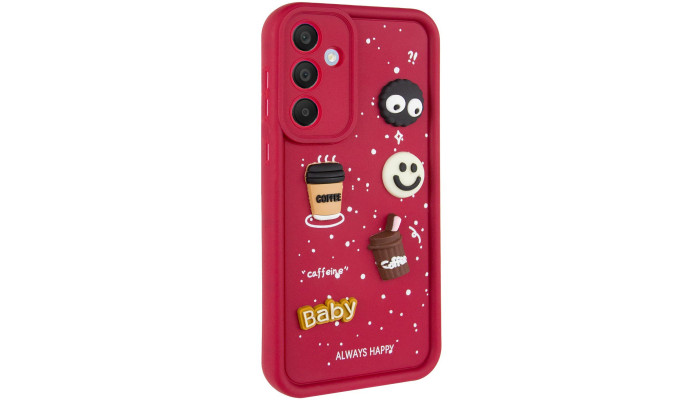 Чехол TPU Toys Case для Samsung Galaxy A35 Red / Always Happy - фото