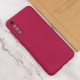 Чехол TPU GETMAN Liquid Silk Full Camera для Samsung Galaxy A50 (A505F) / A50s / A30s Бордовый / Marsala - фото