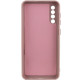 Чохол TPU GETMAN Liquid Silk Full Camera для Samsung Galaxy A50 (A505F) / A50s / A30s Рожевий / Pink Sand - фото