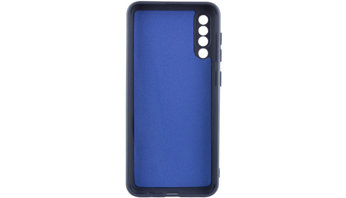 Чохол TPU GETMAN Liquid Silk Full Camera для Samsung Galaxy A50 (A505F) / A50s / A30s Синій / Midnight Blue - фото