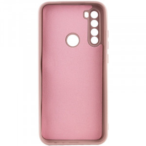 Чохол TPU GETMAN Liquid Silk Full Camera для Xiaomi Redmi Note 8T Рожевий / Pink Sand