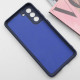 Чохол TPU GETMAN Liquid Silk Full Camera для Samsung Galaxy S21 Синій / Midnight Blue - фото