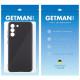 Чехол TPU GETMAN Liquid Silk Full Camera для Samsung Galaxy S21 Черный / Black - фото