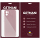 Чехол TPU GETMAN Liquid Silk Full Camera для Xiaomi Redmi A1 / A2 Розовый / Pink Sand - фото