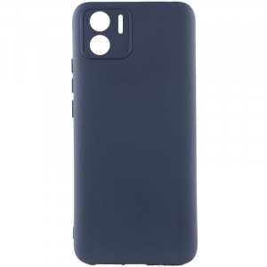 Чехол TPU GETMAN Liquid Silk Full Camera для Xiaomi Redmi A1 / A2 Синий / Midnight Blue