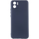 Чохол TPU GETMAN Liquid Silk Full Camera для Xiaomi Redmi A1 / A2 Синій / Midnight Blue - фото