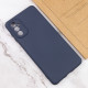 Чохол TPU GETMAN Liquid Silk Full Camera для Samsung Galaxy A55 Синій / Midnight Blue - фото