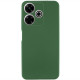 Чохол TPU GETMAN Liquid Silk для Xiaomi Redmi 13 4G / Poco M6 4G Зелений / Dark green - фото