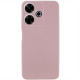 Чехол TPU GETMAN Liquid Silk для Xiaomi Redmi 13 4G / Poco M6 4G Розовый / Pink Sand - фото