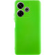 Чехол TPU GETMAN Liquid Silk для Xiaomi Redmi 13 4G / Poco M6 4G Салатовый / Neon Green - фото