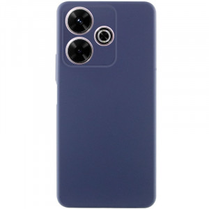 Чохол TPU GETMAN Liquid Silk для Xiaomi Redmi 13 4G / Poco M6 4G Синій / Midnight Blue