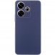 Чехол TPU GETMAN Liquid Silk для Xiaomi Redmi 13 4G / Poco M6 4G Синий / Midnight Blue