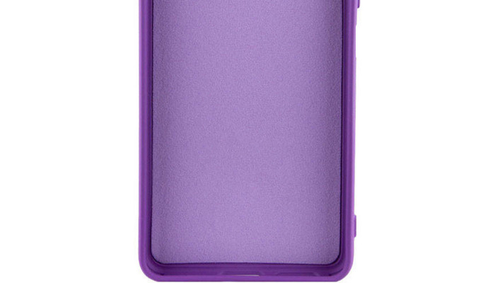 Чехол TPU GETMAN Liquid Silk для Xiaomi Redmi 13 4G / Poco M6 4G Фиолетовый / Purple - фото