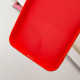 Чохол TPU GETMAN Liquid Silk Full Camera для Samsung Galaxy S24 FE Червоний / Red - фото