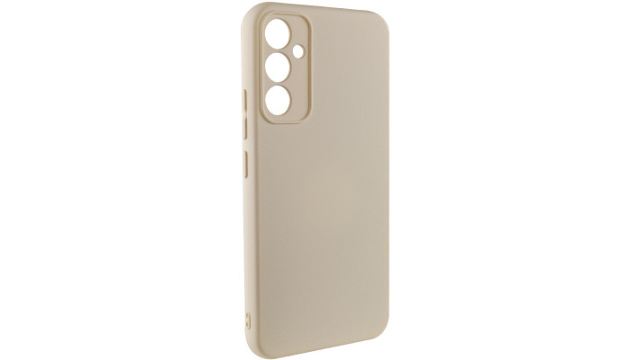 Чохол TPU GETMAN Liquid Silk Full Camera для Samsung Galaxy S24 FE Песочный / Sand - фото