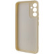 Чохол TPU GETMAN Liquid Silk Full Camera для Samsung Galaxy S24 FE Песочный / Sand - фото