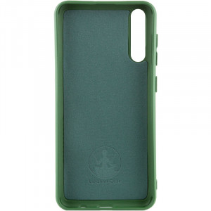 Чехол Silicone Cover Lakshmi (AA) для Samsung Galaxy A50 (A505F) / A50s / A30s Зеленый / Dark green