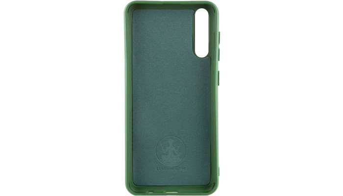 Чехол Silicone Cover Lakshmi (AA) для Samsung Galaxy A50 (A505F) / A50s / A30s Зеленый / Dark green - фото