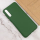 Чехол Silicone Cover Lakshmi (AA) для Samsung Galaxy A50 (A505F) / A50s / A30s Зеленый / Dark green - фото