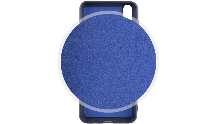 Чехол Silicone Cover Lakshmi (AA) для Samsung Galaxy A50 (A505F) / A50s / A30s Синий / Midnight Blue - фото