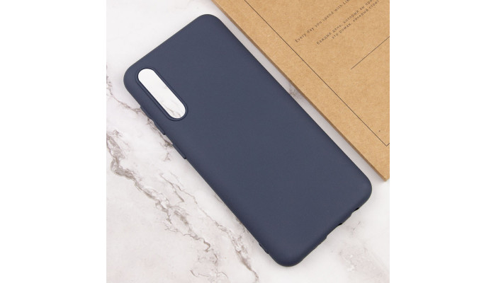 Чехол Silicone Cover Lakshmi (AA) для Samsung Galaxy A50 (A505F) / A50s / A30s Синий / Midnight Blue - фото